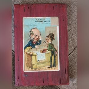 Vintage Trading Cards - A. Elwell Merchant Tailor